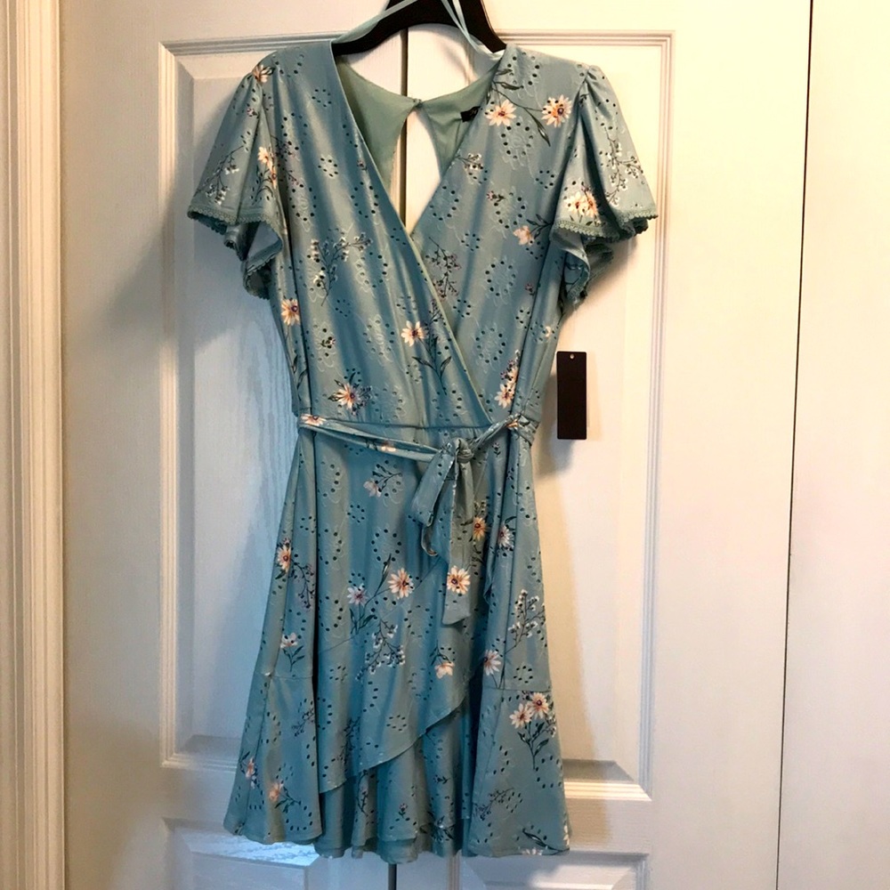 Floral print dress